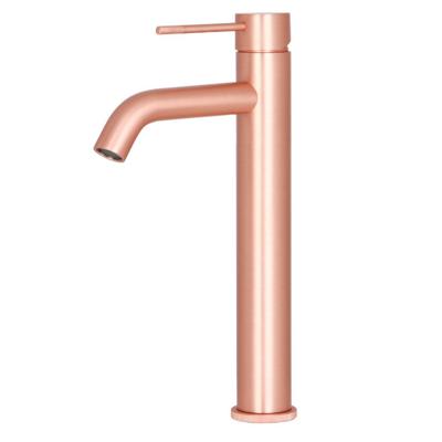 Best Design Best-Design "Lyon-Nerola" Hoge-Wastafelmengkraan Rose'-Mat-Goud