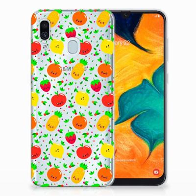Samsung Galaxy A30 | Siliconen Case | Fruits