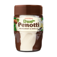 Duo Penotti Hazelnoot & Vanille 400 g bij Jumbo - thumbnail