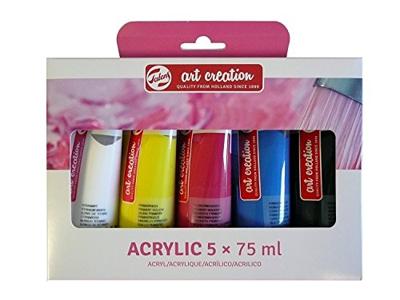 Acrylverfset Talens Art Creation Multicolour 75 ml 5 Onderdelen
