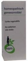 Carbo vegetabilis D3 200 Tabletten - thumbnail
