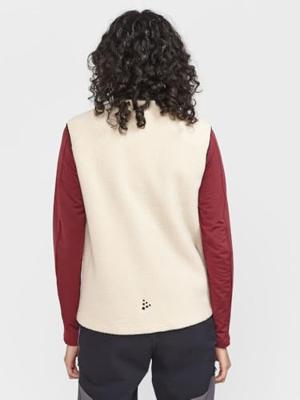 Craft 1913811 ADV Explore Pile Fleece Vest W - Ecru/Black - XL Craft 1913811 ADV Explore Pile Fleece Vest W - Ecru/Black - XL