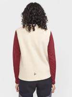 Craft 1913811 ADV Explore Pile Fleece Vest W - Ecru/Black - XL - thumbnail