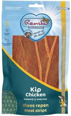 RENSKE GEZONDE BELONING VLEES STRIP KIP 100 GR