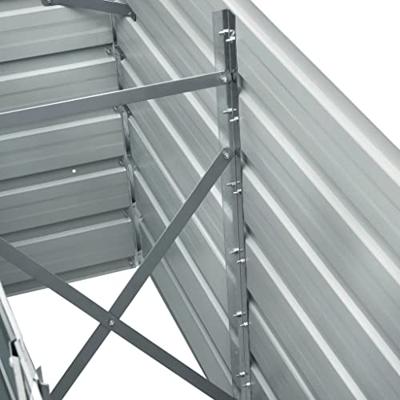 VidaXL Plantenbak verhoogd 240x40x77 cm gegalvaniseerd staal groen VidaXL Plantenbak verhoogd 240x40x77 cm gegalvaniseerd staal groen