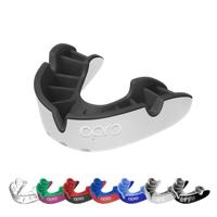 Opro 790007 Silver Superior Fit Mouthguard - White-Black - SR - thumbnail
