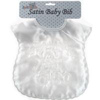 Soft Touch doopslabbetje Christening Day 20 x 30 cm satijn beige - thumbnail