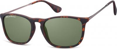 Zonnebril Montana met groen G15 glas turtle