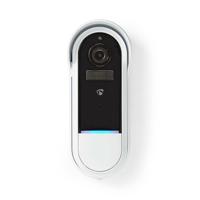 SmartLife Videodeurbel | Wi-Fi | Batterij Gevoed / Transformator | Android / IOS | Full HD 1080p | Cloud / microSD (niet inbegrepen) | IP54 | Met bewegingssensor | Nachtzicht | Wit - thumbnail