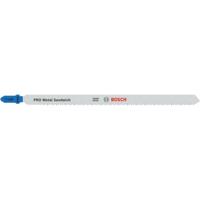 Bosch Accessories 2608655114 PRO Metal Sandwich T718BF Decoupeerzaagblad, 180 mm, 5-delig 5 stuk(s) - thumbnail