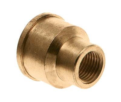 Bonfix messing verloopsok - 3/8 x 1/4 Binnendraad