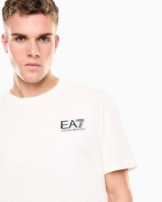 EA7 Emporio Armani 7M001327 T-Shirt Heren Gebroken Wit - Maat S - Kleur: Gebroken Wit | Soccerfanshop EA7 Emporio Armani 7M001327 T-Shirt Heren Gebroken Wit - Maat S - Kleur: Gebroken Wit | Soccerfanshop