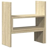 VidaXL Bureau organiser 40x17x41 cm bewerkt hout sonoma eikenkleurig - thumbnail