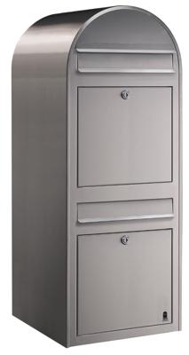 Bobi BrievenbusDuo i RVS - 01.01.05.60