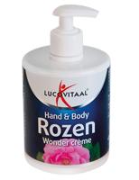 Lucovitaal Lucovitaal Hand & Body Rozen Wonder Creme (500ml) - thumbnail
