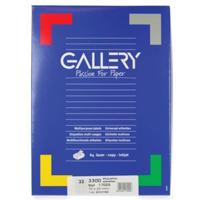 Gallery witte etiketten ft 70 x 25 mm (b x h), rechte hoeken, doos van 3.300 etiketten - thumbnail
