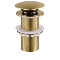 Clickwaste Wiesbaden Caral Verlengd 5/4" Geborsteld Messing - thumbnail