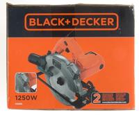 BLACK+DECKER CS1250L 1250W 190mm Cirkelzaag | 1x Zaagblad | Langsgeleider - CS1250L-QS - thumbnail