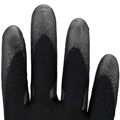 Asatex Handschoen | maat 9 zwart | polyamide m. Soft-polyurethaan | polyamide m. Soft-polyurethaan | 12 paar - 3709/9 3709/9
