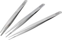 Vigor V1438 Pincetset 3-delig Plat-rond, Stomp, Spits - thumbnail