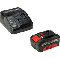 Einhell 4512042 Power X-Change PXC Starter Kit 18V 4Ah Accu en acculader voor gereedschap 18 V 4 Ah Li-ion - thumbnail