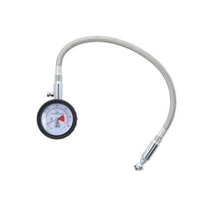 Carpoint Professionele bandenspanningsmeter analoog zilver/zwart