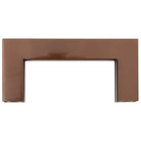 Handvatten 10 st 64 mm roestvrij staal bronskleurig - thumbnail