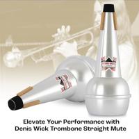 Denis Wick 5509 Straight Mute demper voor bastrombone - thumbnail