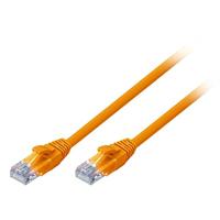 LINDY 48107 RJ45 Netwerkkabel, patchkabel CAT 6 U/UTP 1.00 m Oranje Snagless 1 stuk(s) - thumbnail