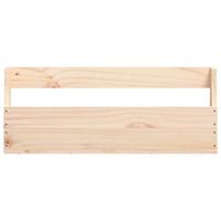 VidaXL Wandschoenenrekken 2 st 59x9x23 cm massief grenenhout - thumbnail