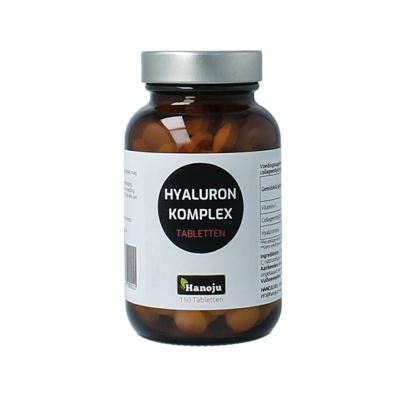 Hanoju Hyaluron - collageen + vitamine C complex 150 Tabletten