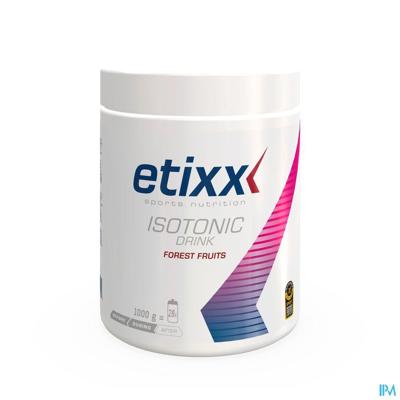 Etixx Isotone Sportdrank Forest Fruit Pdr Pot 1000g