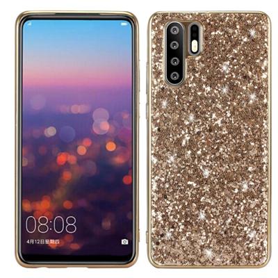 Glitter poeder schokbestendig TPU Case voor Huawei P30 Pro (goud) Glitter poeder schokbestendig TPU Case voor Huawei P30 Pro (goud)