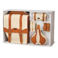 Selle Monte Grappa Monte grappa set vintage smg 4-delig leer cream/honey - thumbnail