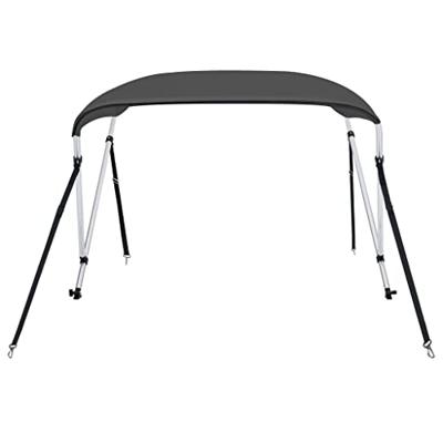 VidaXL Biminitop 2-boogs 180x130x110 cm antracietkleurig