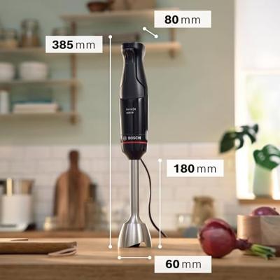 Bosch ErgoMaster MSM4B6V2 Staafmixer 1000 W BPA-vrij Grijs