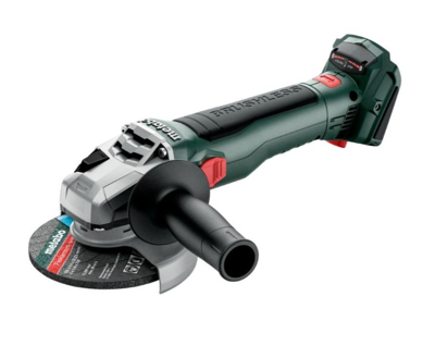 Metabo | W 18 LT BL 11-125 | Accu Haakse Slijper | 18V | 125mm | met draaibare accu-pack Metabo | W 18 LT BL 11-125 | Accu Haakse Slijper | 18V | 125mm | met draaibare accu-pack