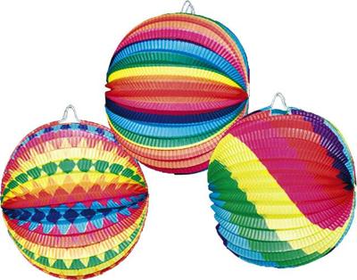 Bol lampion 23cm assorti
