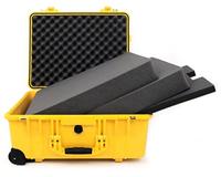 Peli 1560 Beschermkoffer Geel met Foam - thumbnail