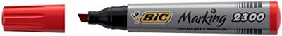 Bic permanent marker Marking 2300 ECOlutions, rood, doos van 12 stuks