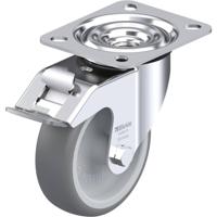 Blickle LE-TPA 102G-FI Zwenkwiel met rem Wieldiameter: 100 mm Draagvermogen (max.): 110 kg 1 stuk(s) - thumbnail