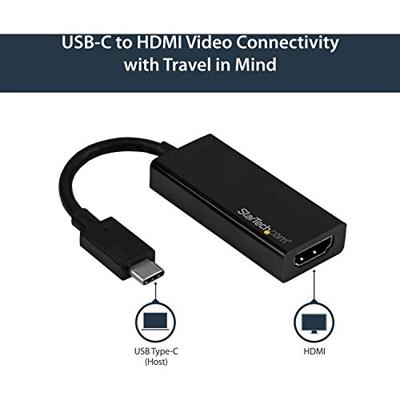 Adapter USB-C naar HDMI Startech CDP2HD4K60 Zwart 4K