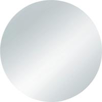 Spiegel - Trion Alim - Metalen Spiegel - Rond - 50cm - Wit - Metaal - thumbnail