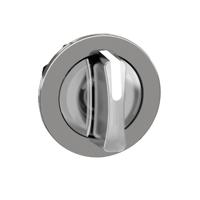 Schneider Electric ZB4FK1813 ZB4FK1813 Plat, Terugstelbaar (Ø) 30.5 mm Chroom, Wit 1 stuk(s) - thumbnail