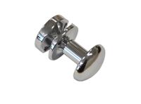 Handdoekknop voor Sanicare Radiatoren Chroom Sanicare - thumbnail