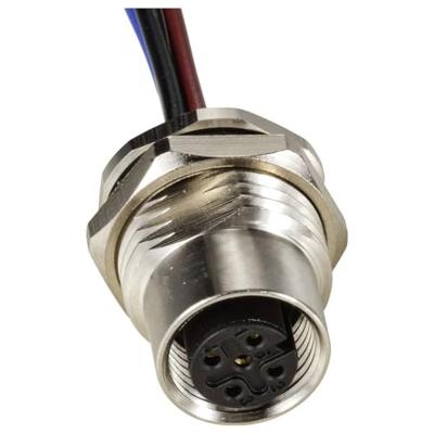 TRU COMPONENTS TC-12833068 Sensor/actuator inbouwbus M12 Aantal polen (sensoren): 5 Bus, inbouw 0.5 m 1 stuk(s)