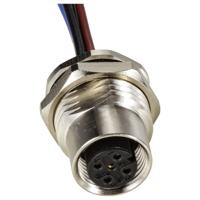 TRU COMPONENTS TC-12833068 Sensor/actuator inbouwbus M12 Aantal polen (sensoren): 5 Bus, inbouw 0.5 m 1 stuk(s) - thumbnail