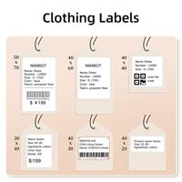 NIIMBOT A2A18918301 Wit 110 stuk(s) Prijslabels, Naametiketten - thumbnail