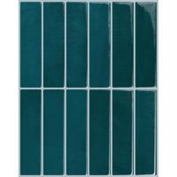 Tegelsticker Turquoise Langwerpig - thumbnail