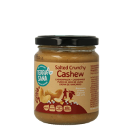 TerraSana Cashewpasta crunchy met himalayazout bio 250 Gram - thumbnail